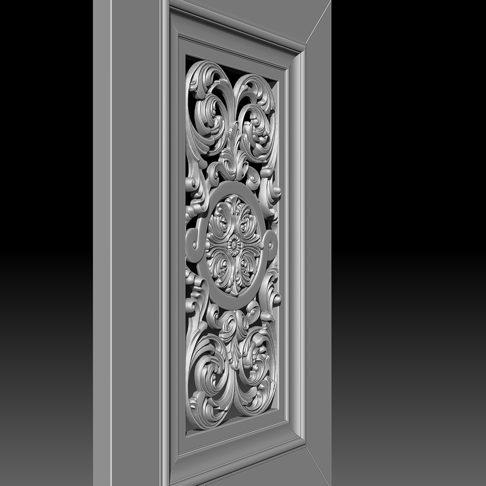 Digital Sculpting of Complex Furniture Elements. Creation 3D Models for Production.